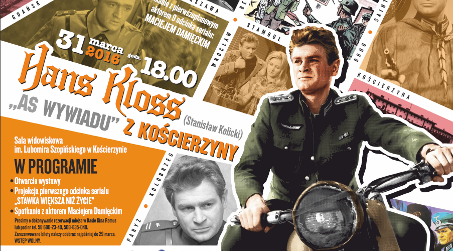 Hans Kloss – as wywiadu z Kościerzyny