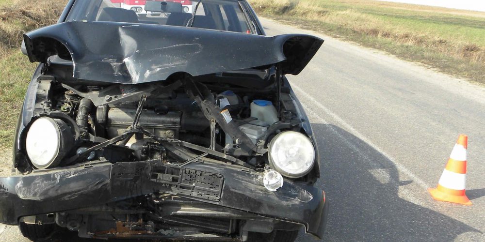 Wypadek w Zamku Kiszewskim: ranna jedna osoba