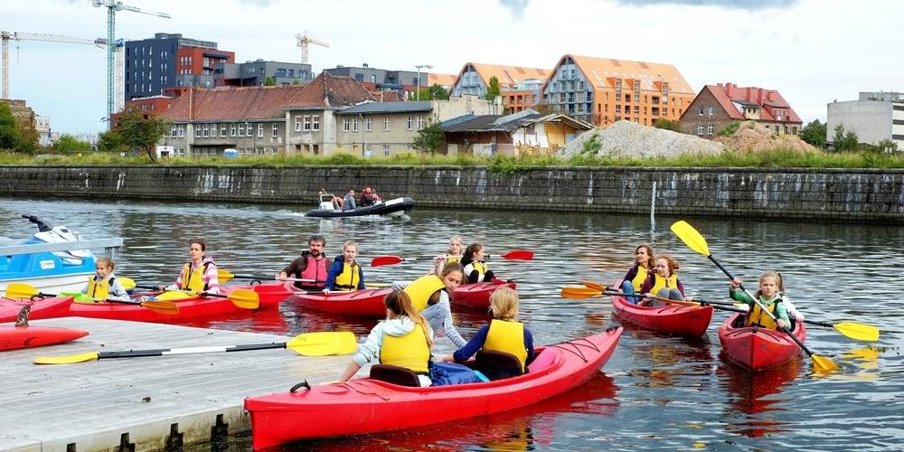 Gdańsk jakiego nie znacie, czyli widziany perspektywy tafli wody