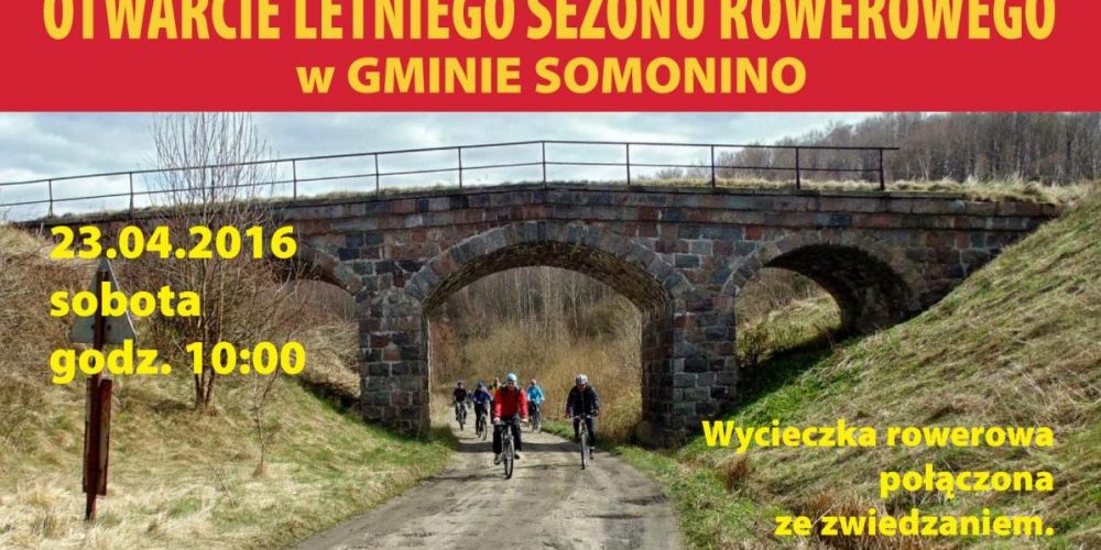 Inauguracja sezonu rowerowego w gminie Somonino