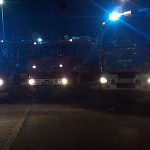 Pożar budki z automatami do gier w Chwaszczynie