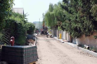 Budowa drogi w Zaworach [ZDJĘCIA]