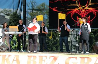 „Muzyka bez granic” w parku Solidarności w Kartuzach [ZDJĘCIA]