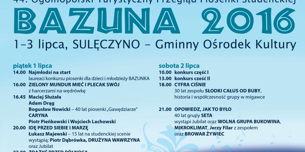 „Bazuna” w Sulęczynie już po raz drugi!