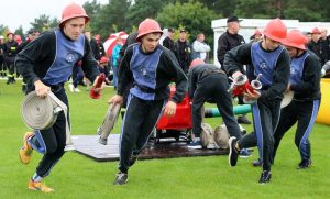 Zawody strażackie w Żukowie