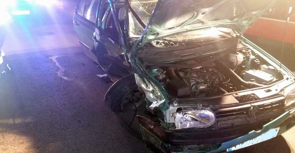 Wypadek w Ręboszewie