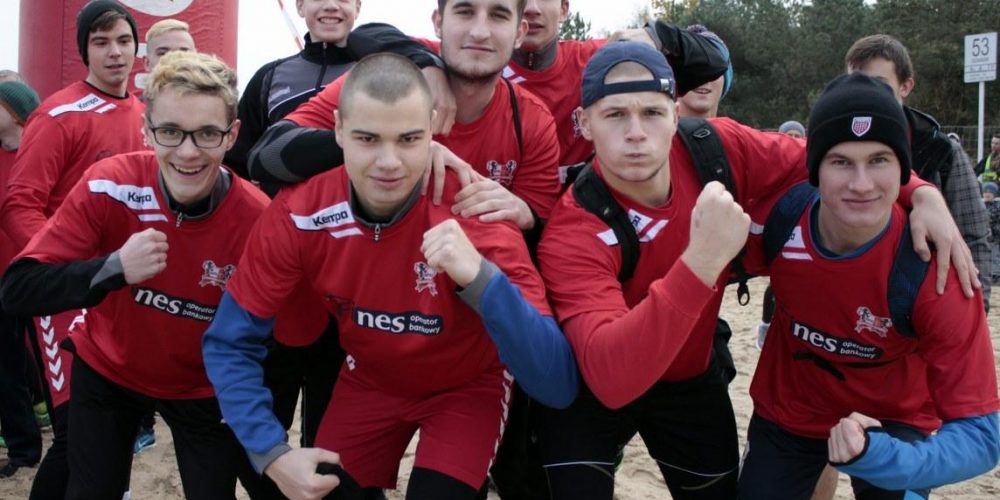 Gdańsk Biega przy molo w Brzeźnie