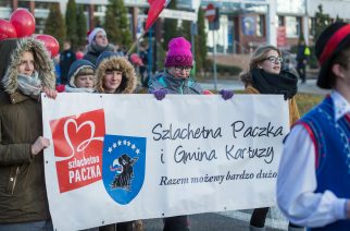 Marsz Szlachetnej Paczki w Kartuzach