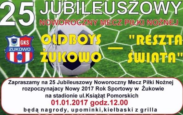 Noworoczny Mecz Piłki Nożnej w Żukowie