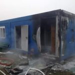 Pożar szatni na stadionie w Przyjaźni [ZDJĘCIA]