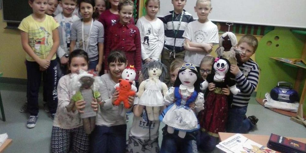 Uczniowie z Niestępowa