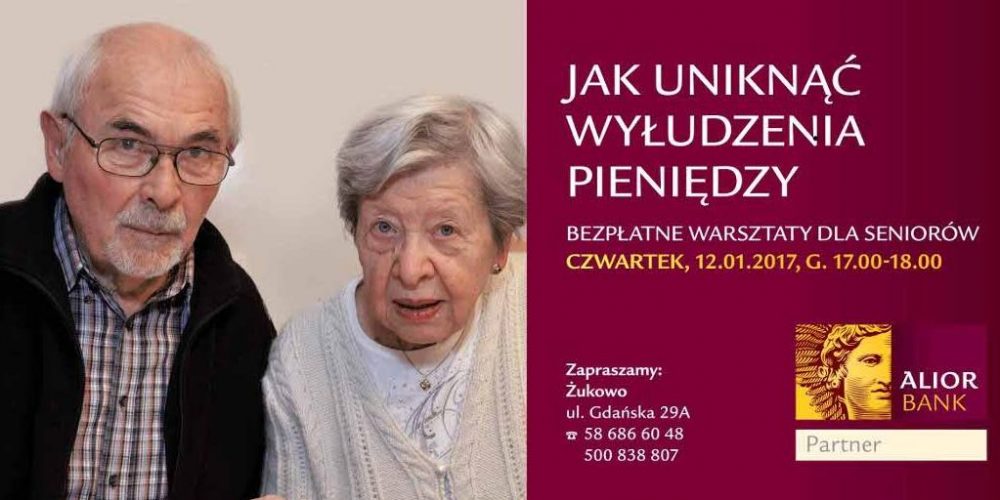 Warsztaty dla seniorów w Żukowie