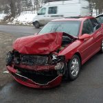 Wypadek w Kobysewie: trzy osoby ranne [ZDJĘCIA]