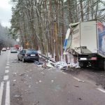 Kolizja w Babim Dole, cztery pojazdy rozbite [ZDJĘCIA]