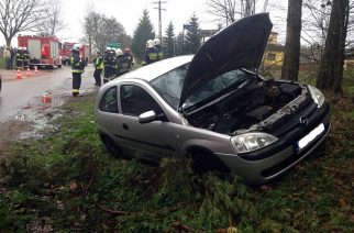 fot. OSP Żukowo/ wypadek w Skrzeszewie