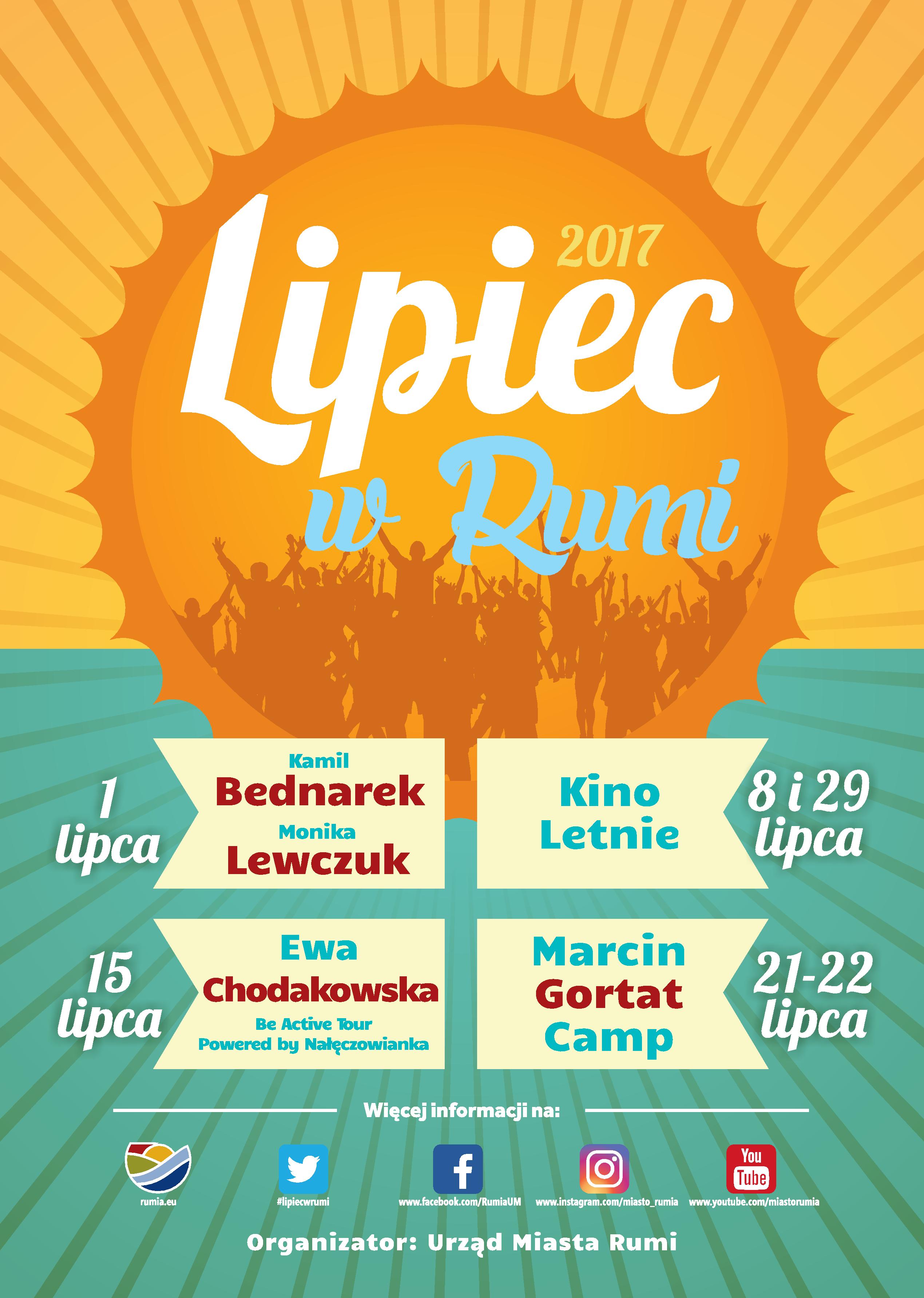 Lipiec w Rumi - pojawią się największe gwiazdy