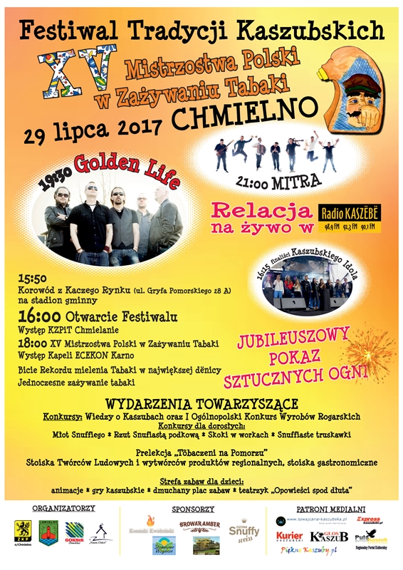 XV Mistrzostwa Polski w Zażywaniu Tabaki - Festiwal Tradycji Kaszubskich