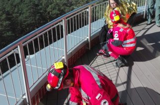 Zbiornik Wody Kazimierz na Wyspie Sobieszewskiej: zawody ochotniczych jednostek ratowniczych [ZDJĘCIA]