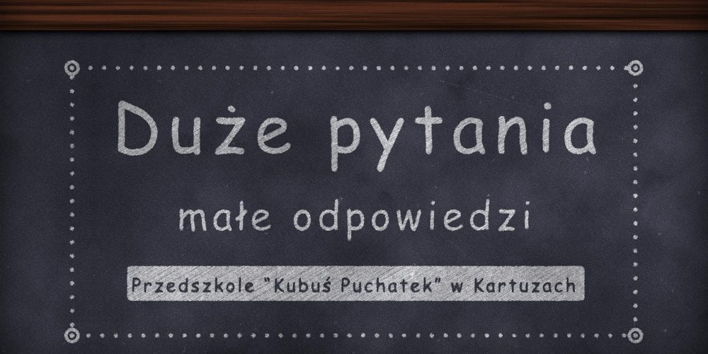 Święto zakochanych według przedszkolaków – „Duże pytania, małe odpowiedzi”
