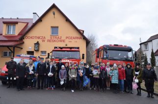 Młodzi mieszkańcy gminy Chmielno wykazali się swoją wiedzą pożarniczą