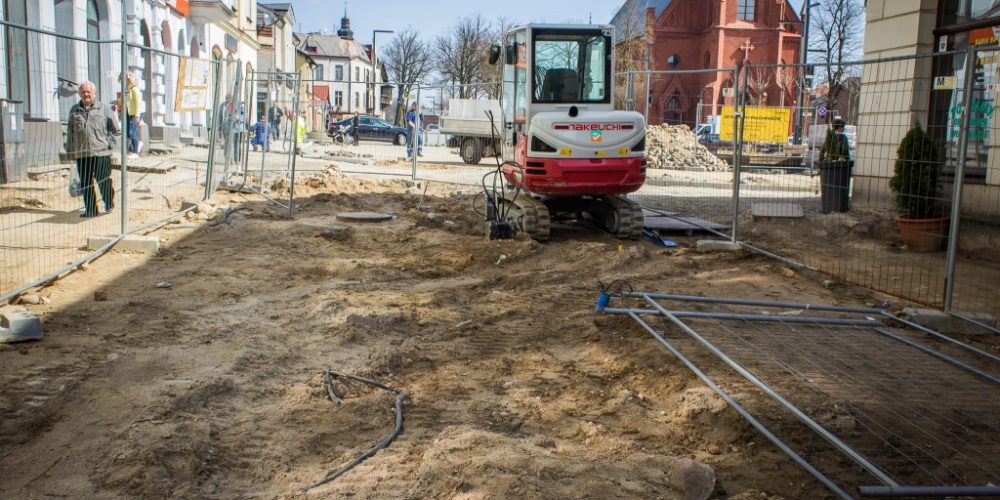 Badania gruntu zrobiono, ale nie samego deptaku