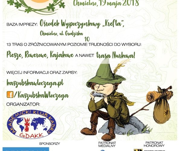 13. Kaszubska Włóczęga już 19 maja w Chmielnie