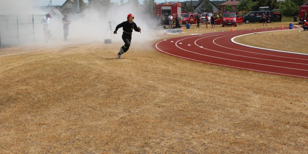 Strażackie Mistrzostwa Pomorza to okazja by sprawdzić się w gorących sytuacjach fot. Elżbieta Lejk /zKaszub.info