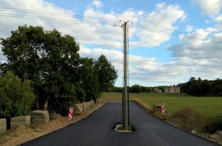 Ten słup zyskał już sławę w całej Polsce fot. FB / Inżynierowie Budownictwa Pomorza