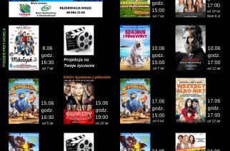Kino za Rogiem w Chmielnie przedstawia repertuar na czerwiec!