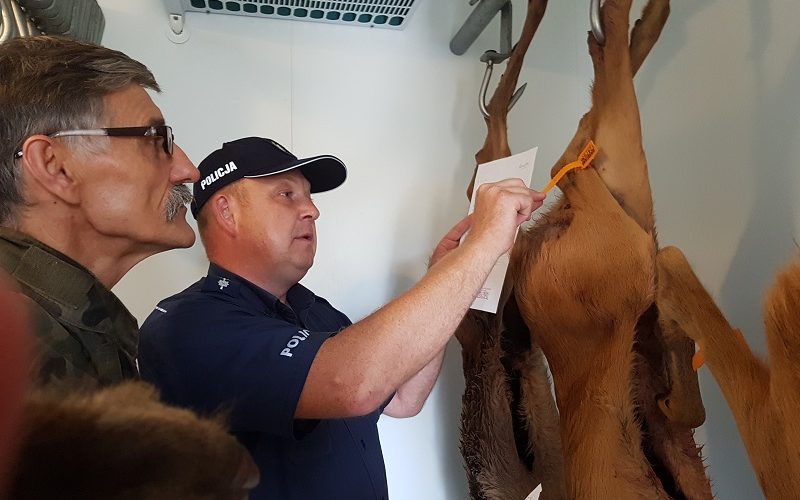 Wspólne działania policji i Straży Łowieckiej