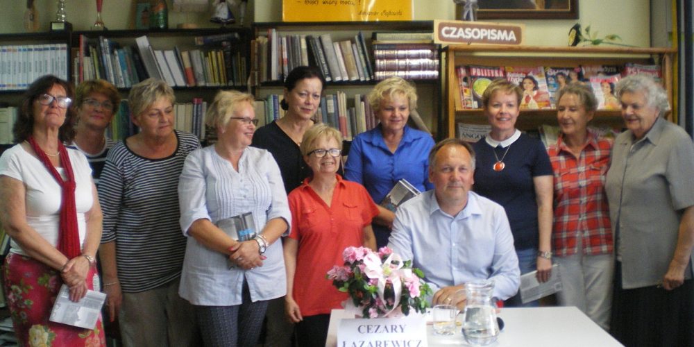 W Stężycy odbyło się spotkanie z Cezarym Łazarewiczem