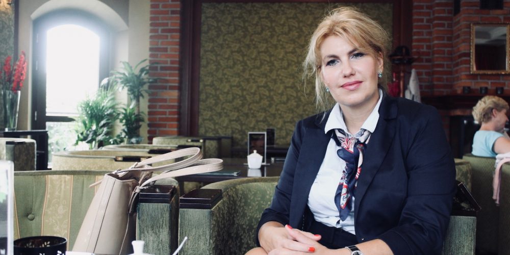 Magdalena Pokojska, kandydatka na Wójta Gminy Chmielno z ramienia Prawa i Sprawiedliwości fot. P.CH / zKaszub.info