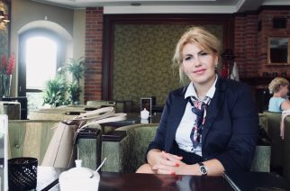 Magdalena Pokojska, kandydatka na Wójta Gminy Chmielno z ramienia Prawa i Sprawiedliwości fot. P.CH / zKaszub.info