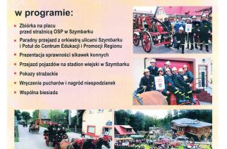 W niedzielne popołudnie ulicami Szymbarku przejedzie VI Wielka Parada Konnych Sikawek Strażackich!