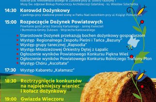 2 września odbędą się Dożynki Powiatu Kartuskiego!