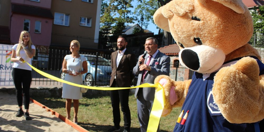 Plac zabaw w parku im. dra Kotowskiego