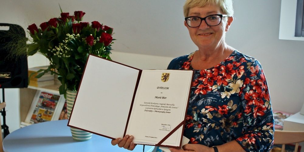 Maria Birr - "Zwyczajny - Niezwyczajny Senior" z Kamienicy Szlacheckiej fot. P.CH. / zKaszub.info