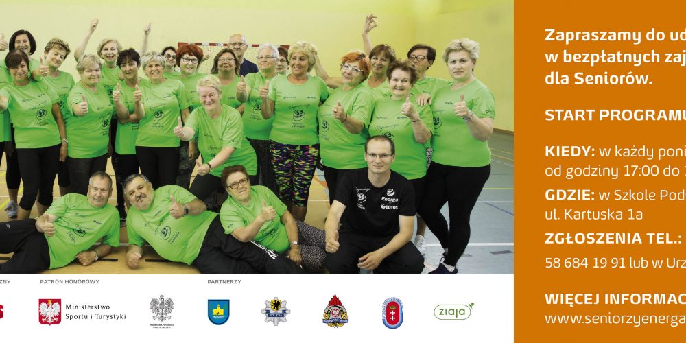 Ruszyła jesienna edycja programu „Dynamiczni Seniorzy z Energią” w gminie Somonino!