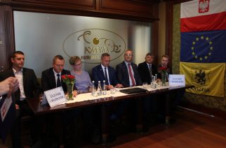 Za nami przedwyborcza konferencja prasowa Tomasza Belgraua, kandydata na Burmistrza Gminy Kartuzy fot. P.CH. / zKaszub.info