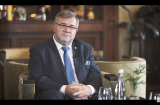 "Na dywaniku" - Mieczysław Grzegorz Gołuński, Burmistrz Gminy Kartuzy