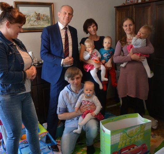 Pierwsze urodziny żukowskich czworaczków!