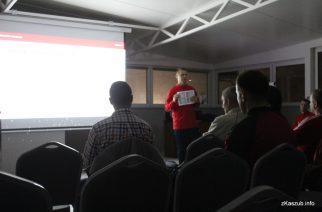 Pokazowy trening Akademii Młodych Orłów w Kartuzach