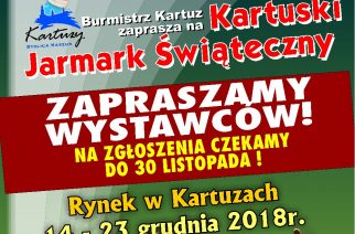 Ruszyły zapisy na Kartuski Jarmark Świąteczny!