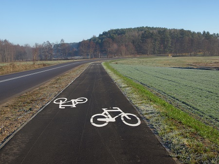 Budowa ścieżki rowerowej Somonino – Ostrzyce zakończona