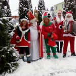 Święty Mikołaj odwiedził dzieci w szkołach