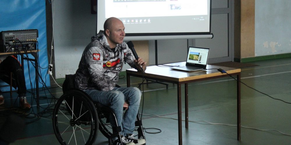Spotkanie „Sport bez granic” w żukowskim ZSZiO [ZDJĘCIA]