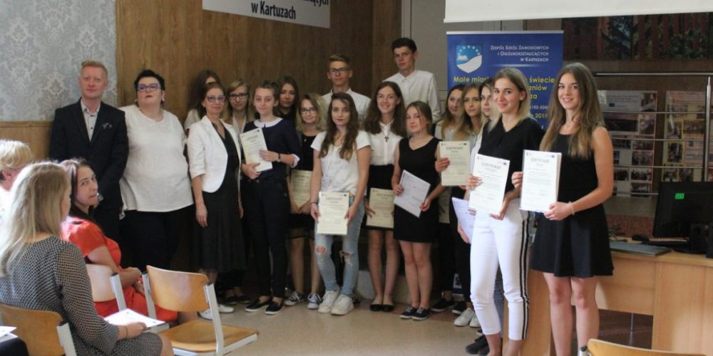 Czerwcowe podsumowanie projektu "Małe miasto w wielkim świecie"