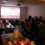 Wspólne kolędowanie w przodkowskiej bibliotece