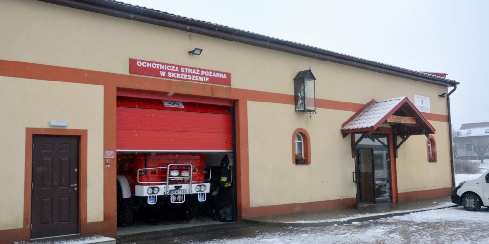 Ruszyły prace przy rozbudowie budynku OSP w Skrzeszewie