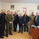 Przedstawiciele Akademii Marynarki Wojennej spotkali się z Wójtem Gminy Somonino